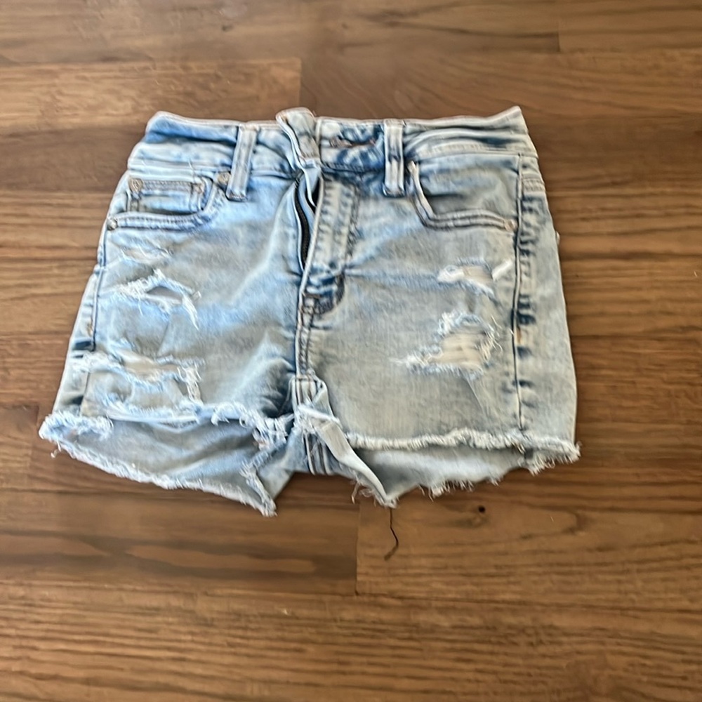 women’s American Eagle blue jeans, shorts  size:000